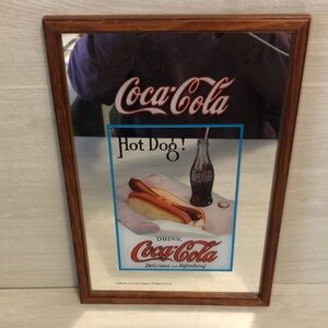 2000 Coca-Cola 8.5”x12.5” Advertisement Mirror Please Read